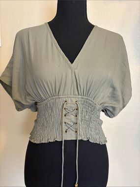 New Glory cropped shirt